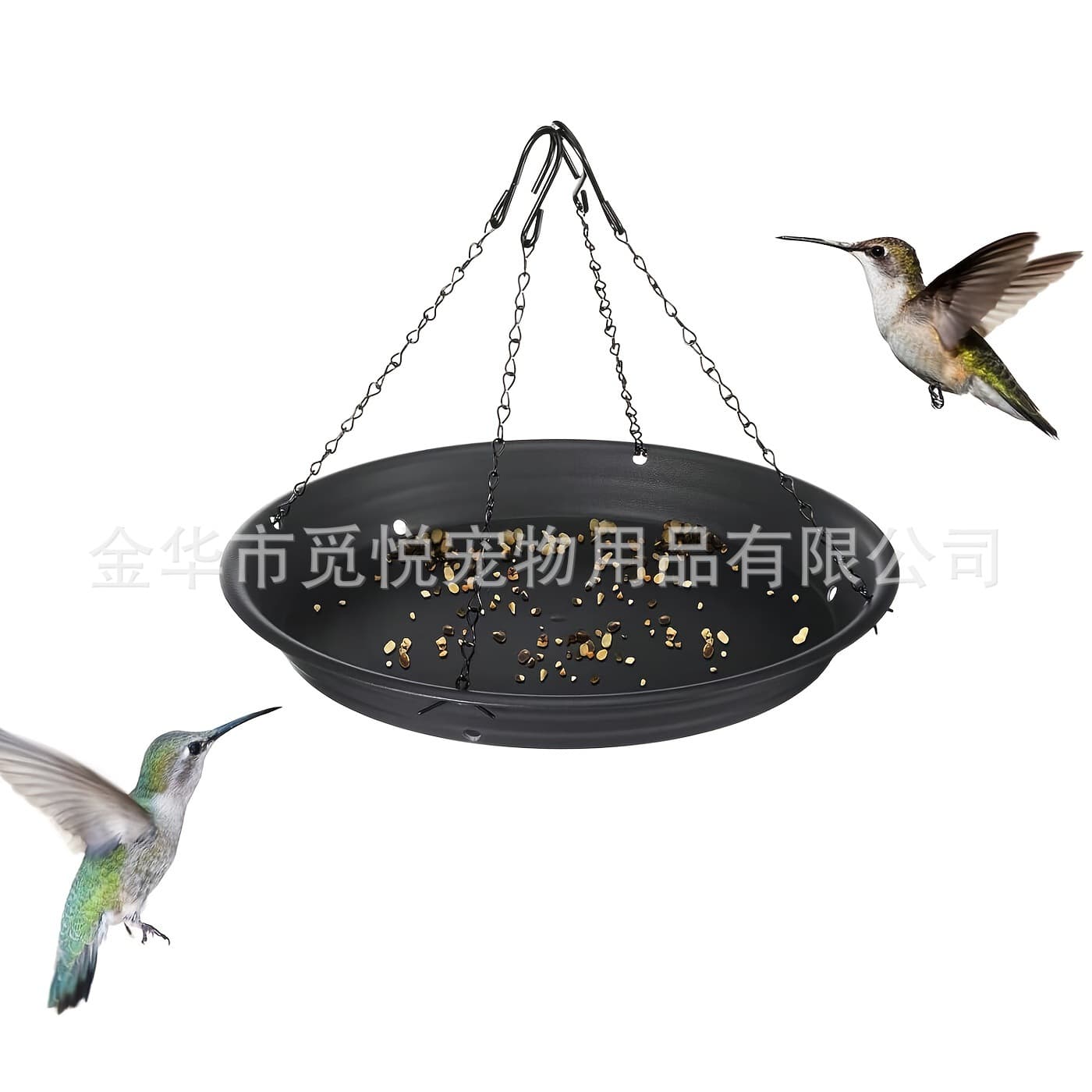 Cross-border Hot Selling Outdoor Bird Feeder and Bath for Garden and Yard Bird Feeding Outdoor Bird Feeder