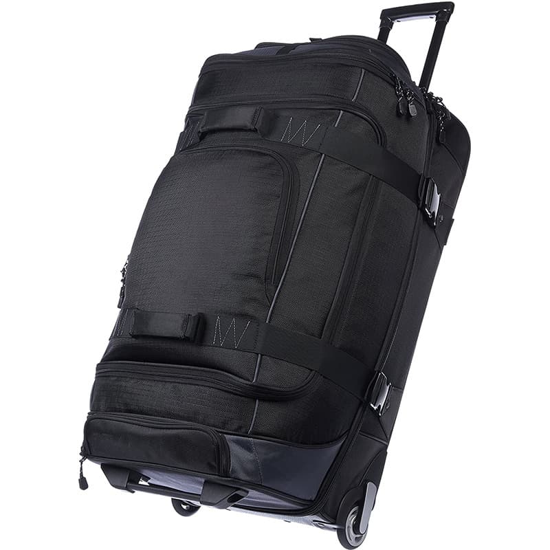 Custom Factory Multi-Purpose Rolling Travel Bag with Handle, Large Capacity Luggage Bag