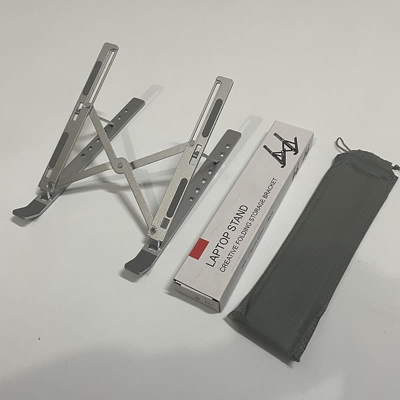 Cross-Border Hot-Selling N8 Laptop Stand, Aluminum Alloy Foldable Bracket, All-Metal Large-Size Upgrade