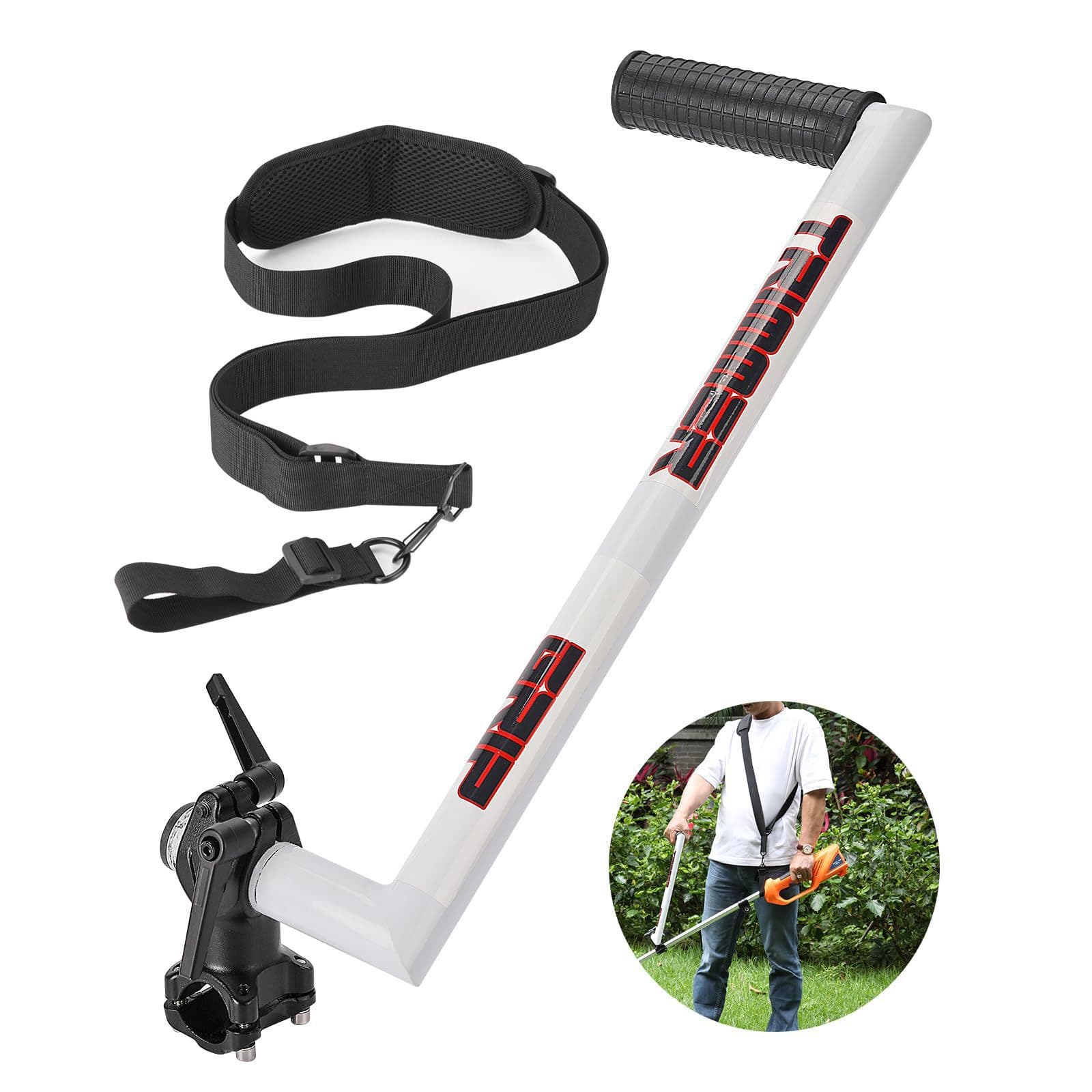 Lawn Mower Handle Trimmer Handle, String Trimmer Handle with Trimmer Shoulder Strap