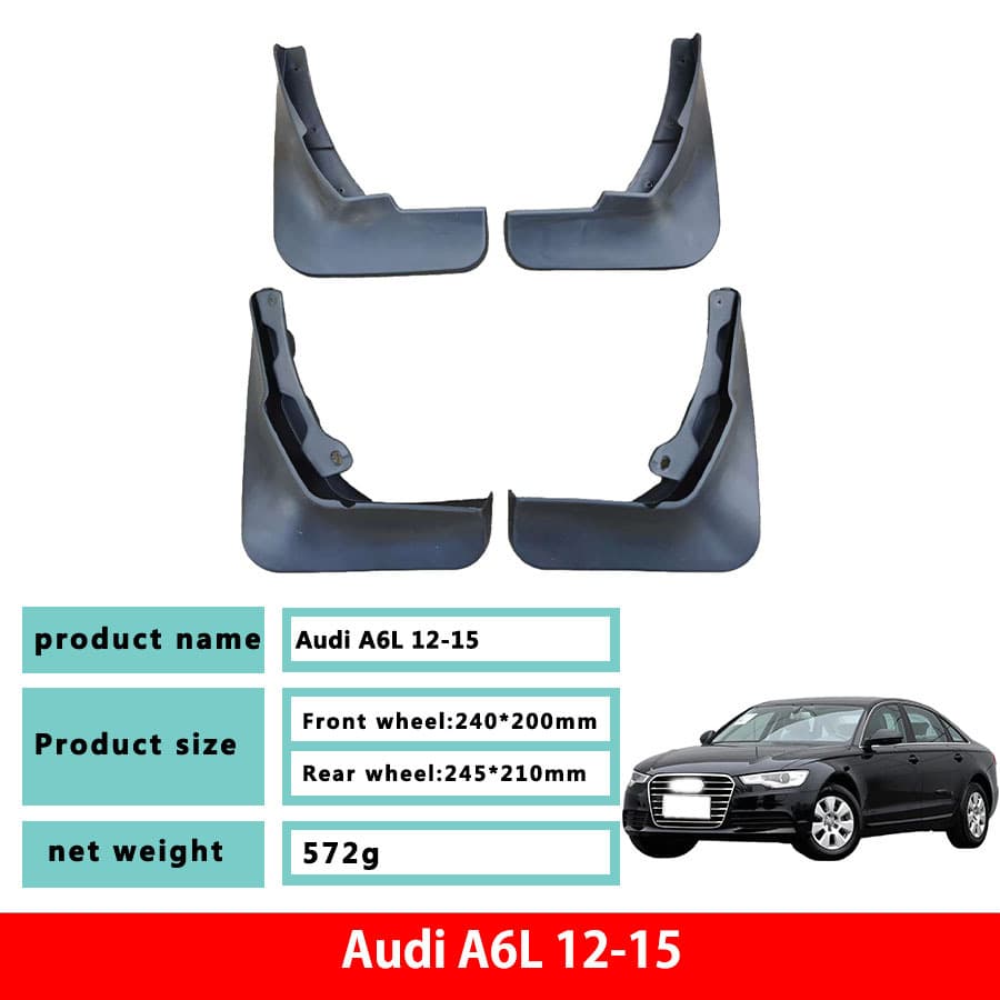Specifically for 2005-2025 Audi A6L Mud Flaps Car Accessories New and Old Model Audi A6 OEM Mudguards