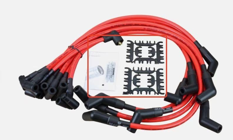 10.5mm Spark Plug Wire M-12259-R301 Is Suitable for Ford F-150 Mustang 5.0L5.8L