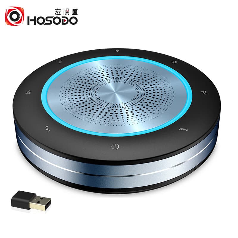HSD Video Conference Bluetooth + Wireless USB Omnidirectional Microphone Desktop Speaker SD-MX51WB