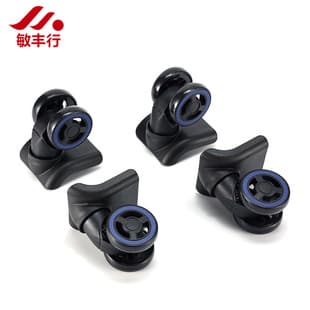 New Supply Travel Case Caster Wheels Luggage Universal Wheel Suitcase Caster Airline Case Wheel Luggage Accessories