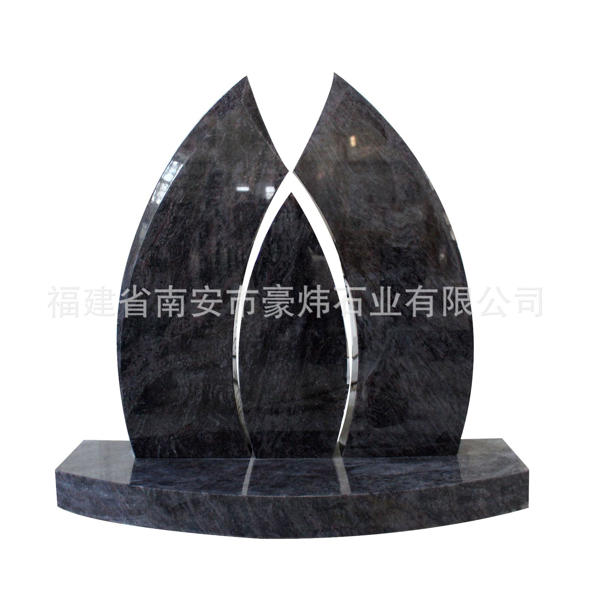 German-style granite tombstones factory direct, unique custom designs, European tombstone exports.