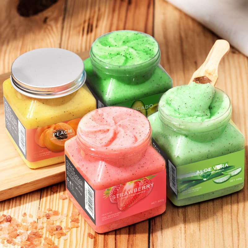 Cross-border Exfoliating Scrub for Whole Body - Removes Keratin, Chicken Skin, Whitens, Bath & Body & Face Sea Salt Scrub, Moisturizing Mud Scrub