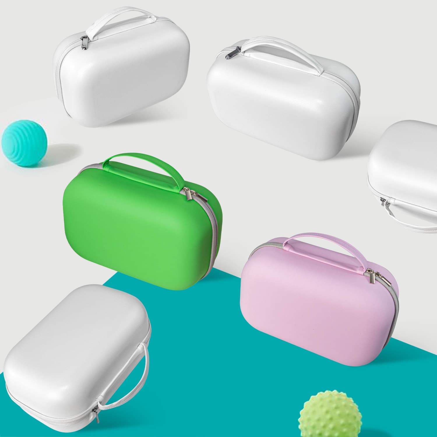 EVA Waterproof Storage Case for Portable Electric Breast Pumps, Wearable Pump Carrying Box