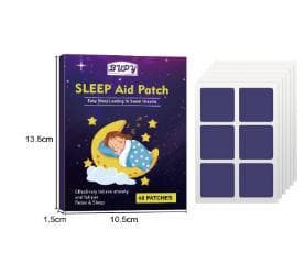 Cross-border BUPY Sleep Patch Good Night Patch Herbal Extract Helps Sleep Relieve Body Fatigue Body Care Patch