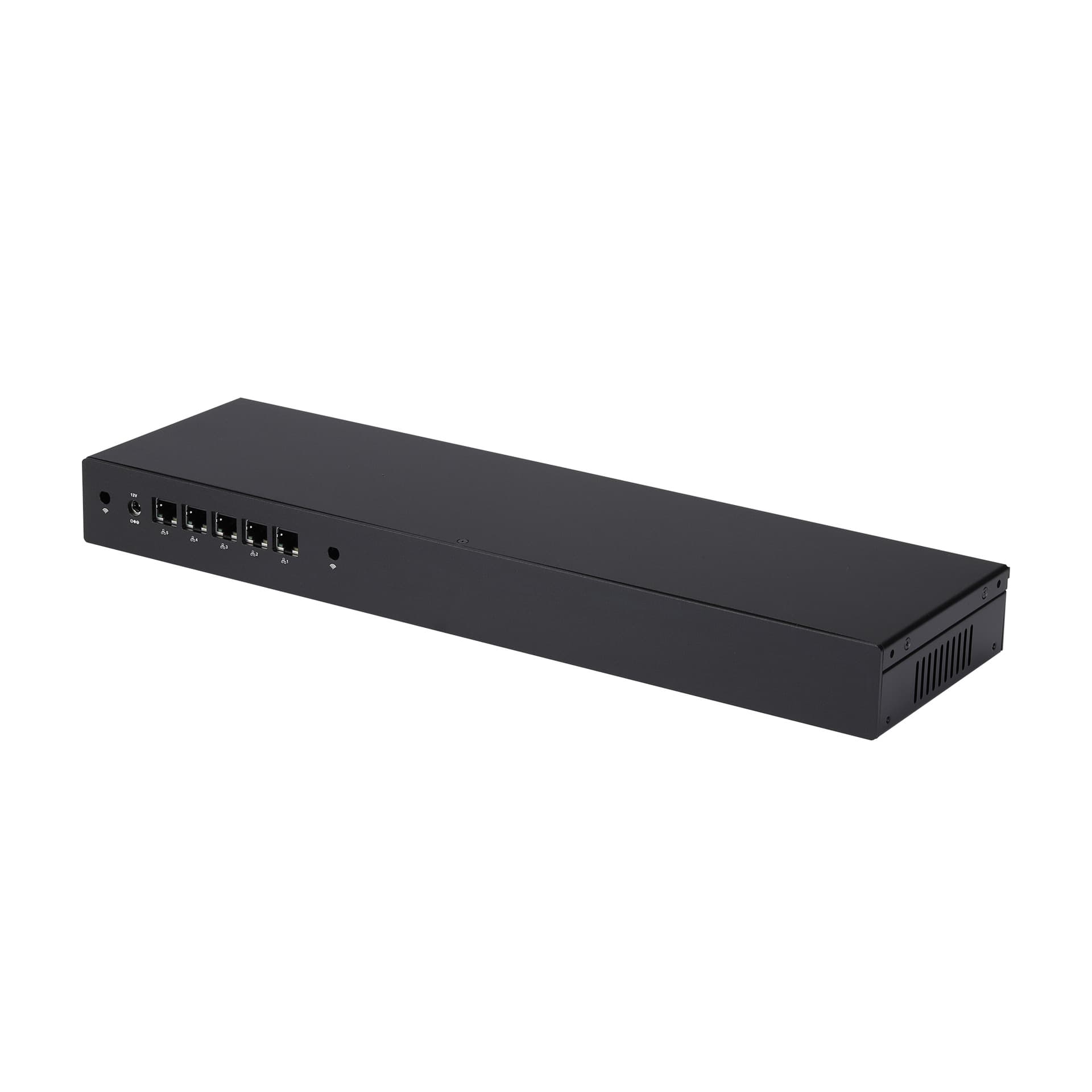 J4105 J4125 Multi-NIC Machine Vision Industrial Control Computer Mini PC Q700G5 1U Chassis