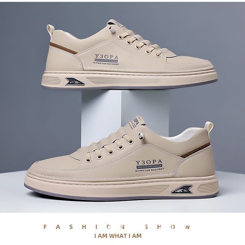 2024 Hot Selling Versatile Fashion Breathable Casual Shoes Men's White Sneakers Non-slip Skate Shoes Men's Trendy Shoes