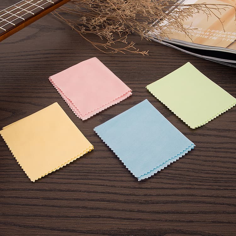 Instrument Cleaning Cloth, Microfiber Fabric, Guitar Body Wipe, Large-Size Polishing Cloth