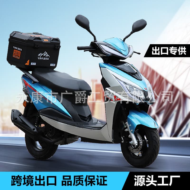 Export Mongolia Zhanlang 125CC Fuel Scooter Moped Cross-border Wholesale 50CC Motorcycle for Adults