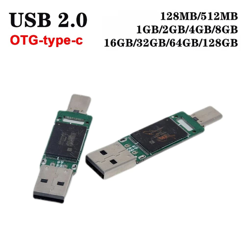 OTG Type C PCBA for Smartphone USB Flash Drive