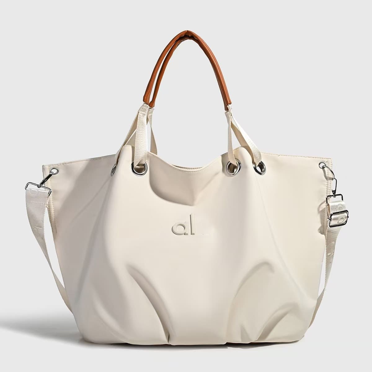 New Simple Large Capacity Women's Shoulder Crossbody Handbag Tote Bag for Commuting Fitness Travel