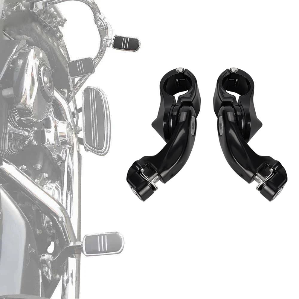 Motorcycle Accessories Compatible with Harley Road Glide Street Glide Crash Bar Footpeg Mounts