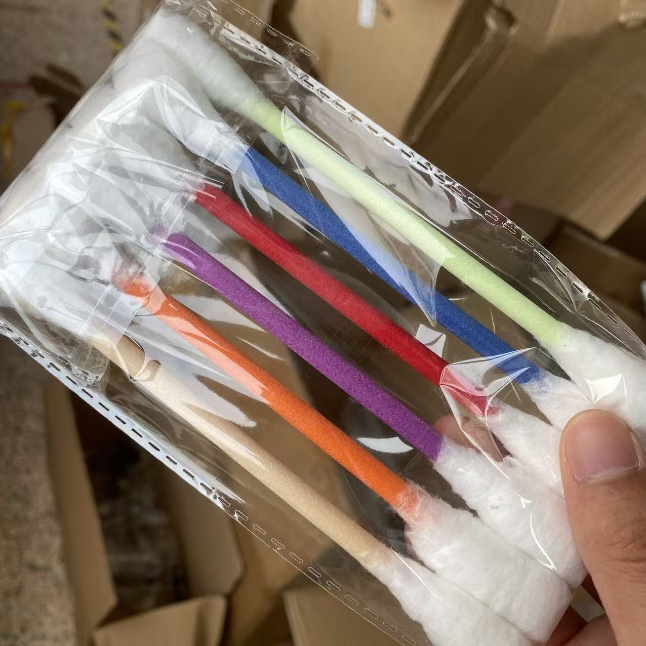 Cross-border Best-selling Cat Toys with Catnip - Extra Large Cotton Swab Cat Toy with Catnip