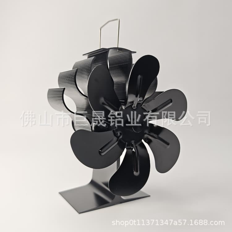 4-Blade 5-Blade 6-Blade 7-Blade 8-Blade Stove Fan, Wood Stove Heat Powered Fan, Eco Fan, Cross-border Stove Fan
