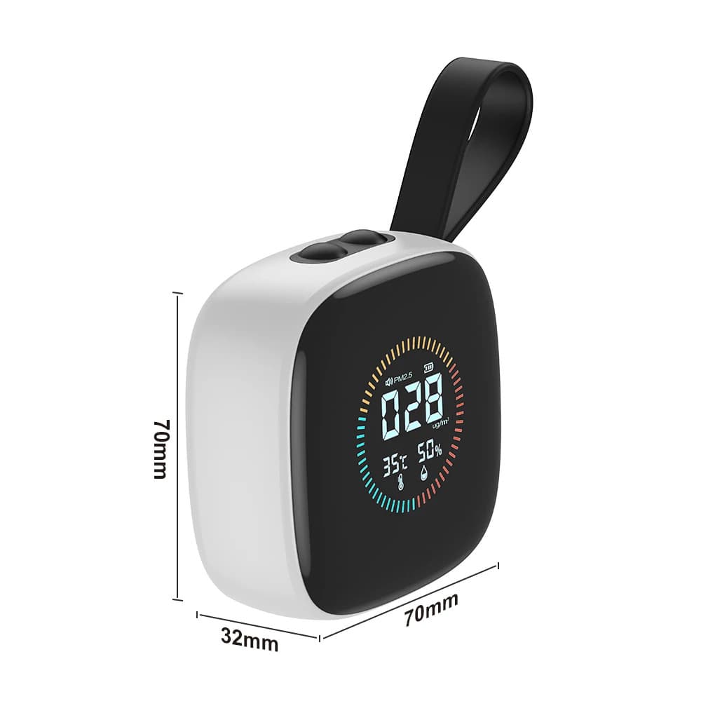 New Portable PM2.5 Detector Dust Detector Laser Sensor LCD Display