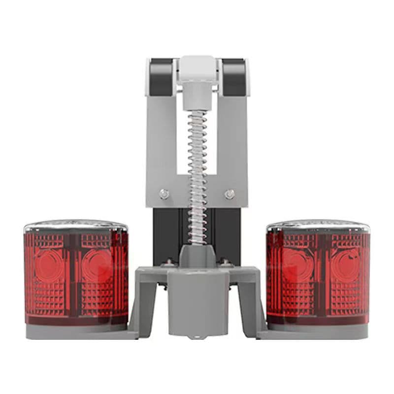 Solar Warning Light for High-Voltage Power Lines, Aerial Obstruction, and Cable Collision Prevention