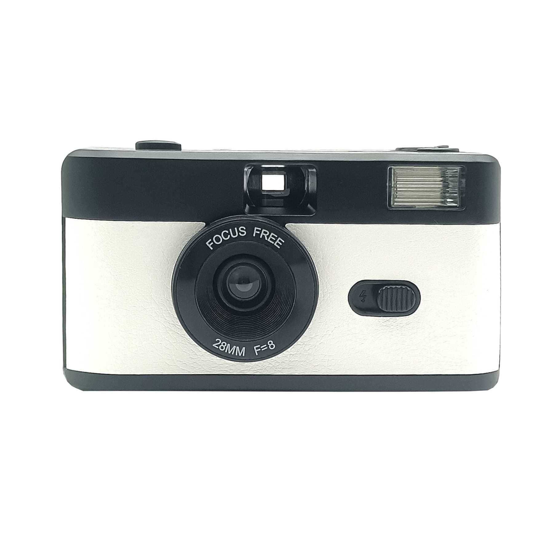 Reusable disposable film camera with flash, uses film, gift, retro film camera, LOGO