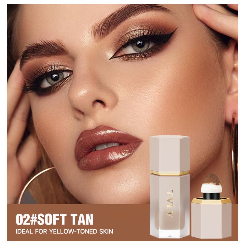 Cross-border TVLV Face Contour Liquid Natural Nose Shadow and Side Contour Cream Waterproof Sweat-proof Matte Brightening Contour Stick