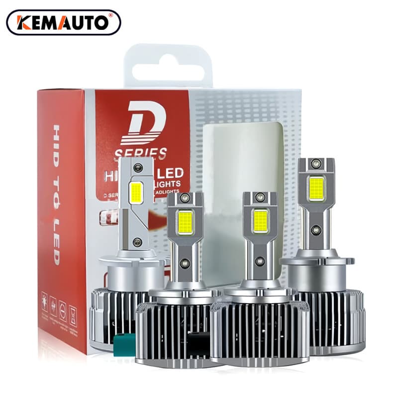 Super Bright D1s LED Car Headlights D3s D2s D4s D5s Decoding D Series LED Lens Bulbs High Power Automotive Lighting