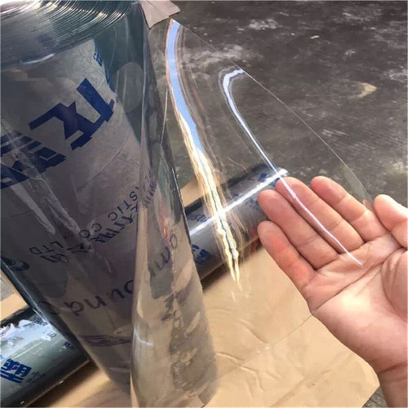 Transparent PVC crystal sheet, Longsu high transparency PVC soft sheet, frosted soft sheet manufacturer, processing and customization.