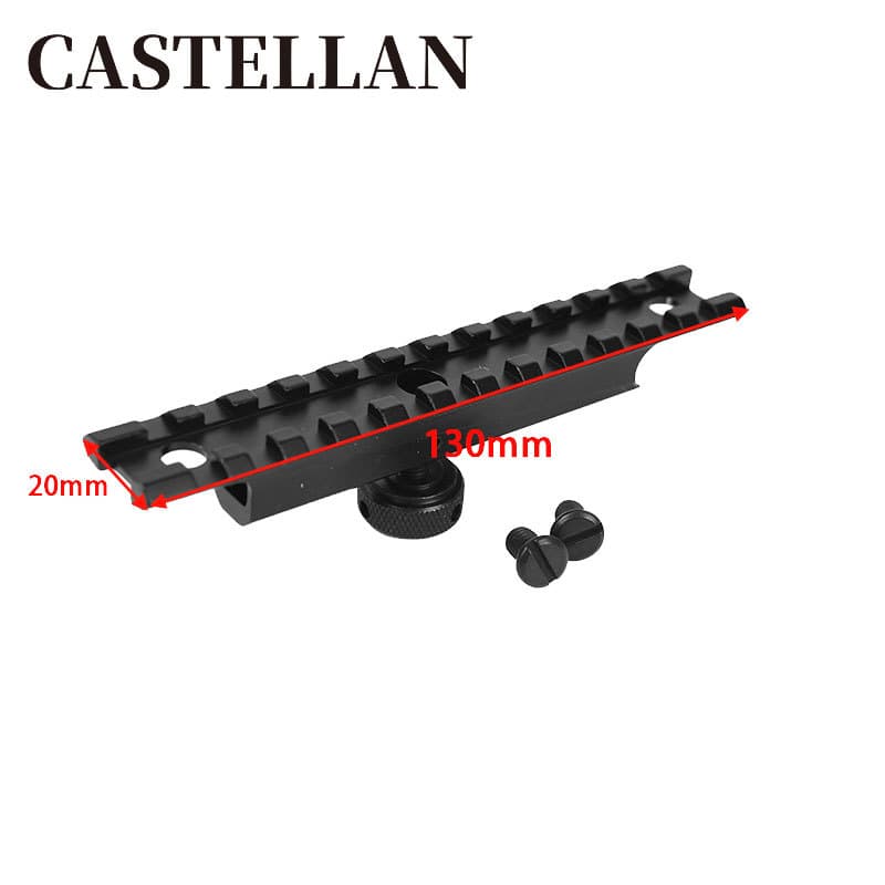M4 Aluminum Alloy Full Metal Bicycle Handlebar Lift Bracket Track 20mm Rail Aluminum Alloy Material Bicycle Accessories