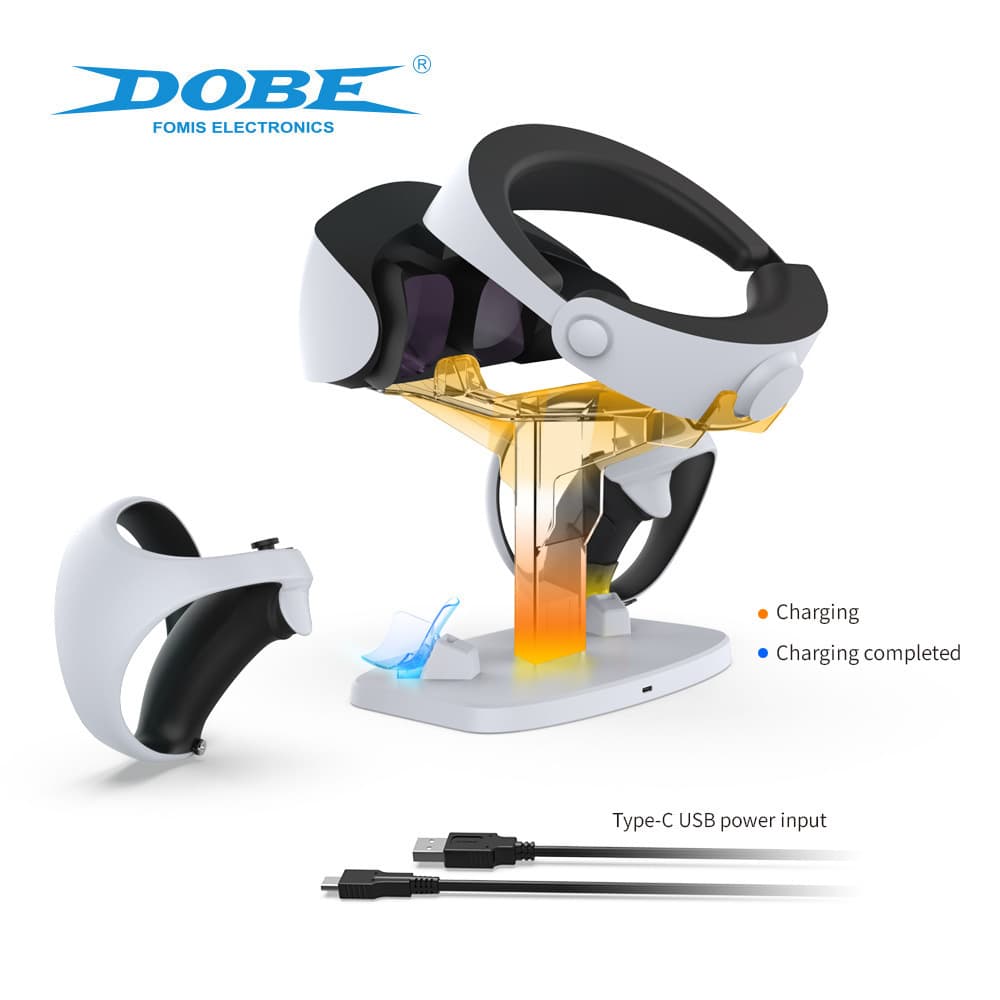 PS5 VR2 Controller Charging Stand VR Headset Storage Bracket Base VR Headset Controller Charging Station