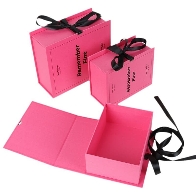 Jewelry box magnetic book-shaped ritual packaging box beauty nail stamping LOGO cosmetics box in stock