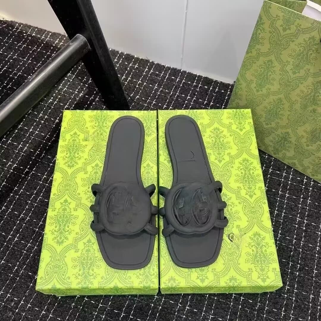 G-Brand Women's Slip-On Sandals European and American Big Brand 2024 New Women's Sandals European Station Foreign Trade Hot-Selling Model
