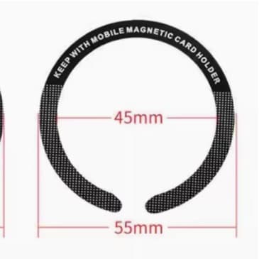 In Stock Magsafe Magnetic Ring Magsafe Magnetic Sticker Magnetic Sheet Accessory Magnetic Suction Ring Magnetic Ring