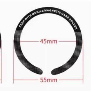 In Stock Magsafe Magnetic Ring Magsafe Magnetic Sticker Magnetic Sheet Accessory Magnetic Suction Ring Magnetic Ring