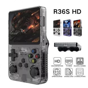 R36S Handheld Gaming Console GBA Arcade Linux ArkOS System R36HD Console PSP Dual-Player R36S Cross-Border