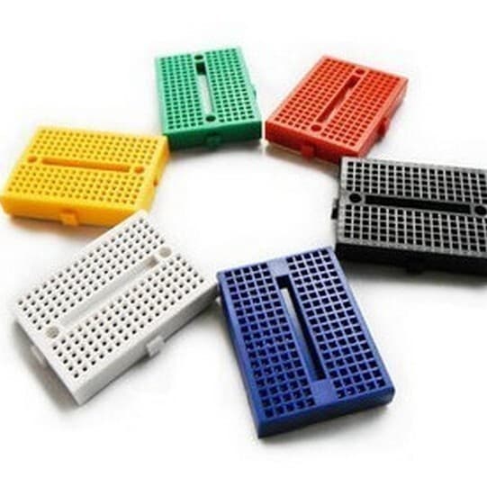 SYB-170 Mini Breadboard Experiment Board, Colorful Small Breadboard, Spliceable