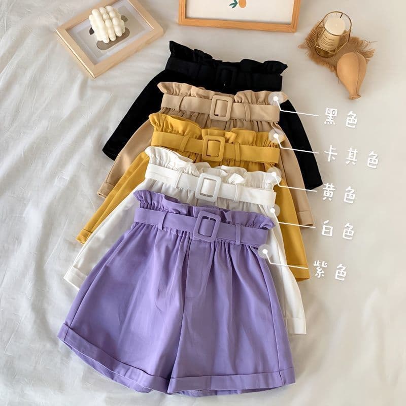 Girls' Shorts New Style Outdoor Wear Thin Casual Sports Pants Baby Home Shorts Teen Girls' Casual Pants