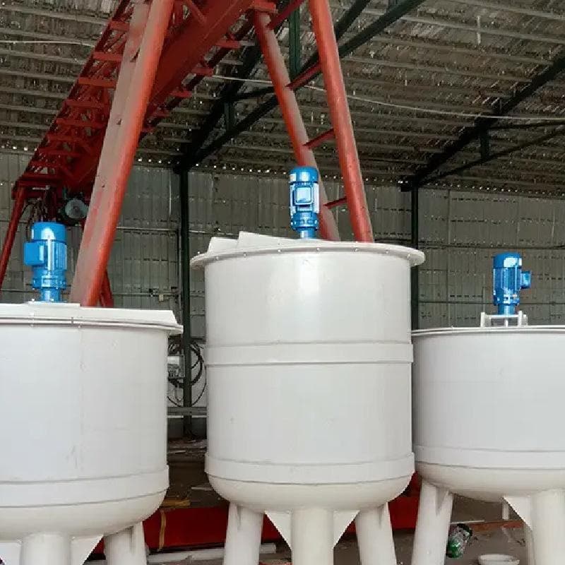 Xuzhou, Jiangsu PP Mixing Tank PP Reactor Mixing Barrel PPH Mixing - Construction Based on Drawings or Samples