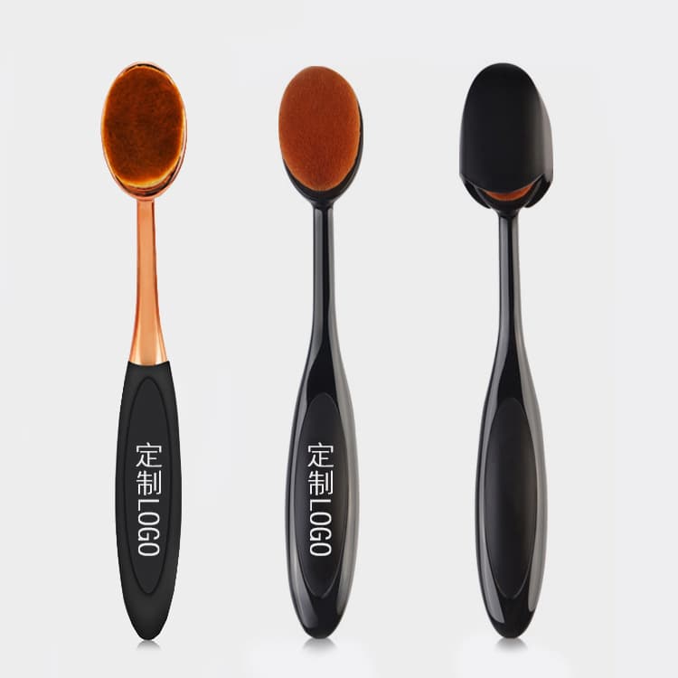 Cross-Border No.4 Toothbrush Style Makeup Brush Foundation Brush Non-Absorbing Makeup Brush BB Cream Eyeshadow Beauty Tool Brush
