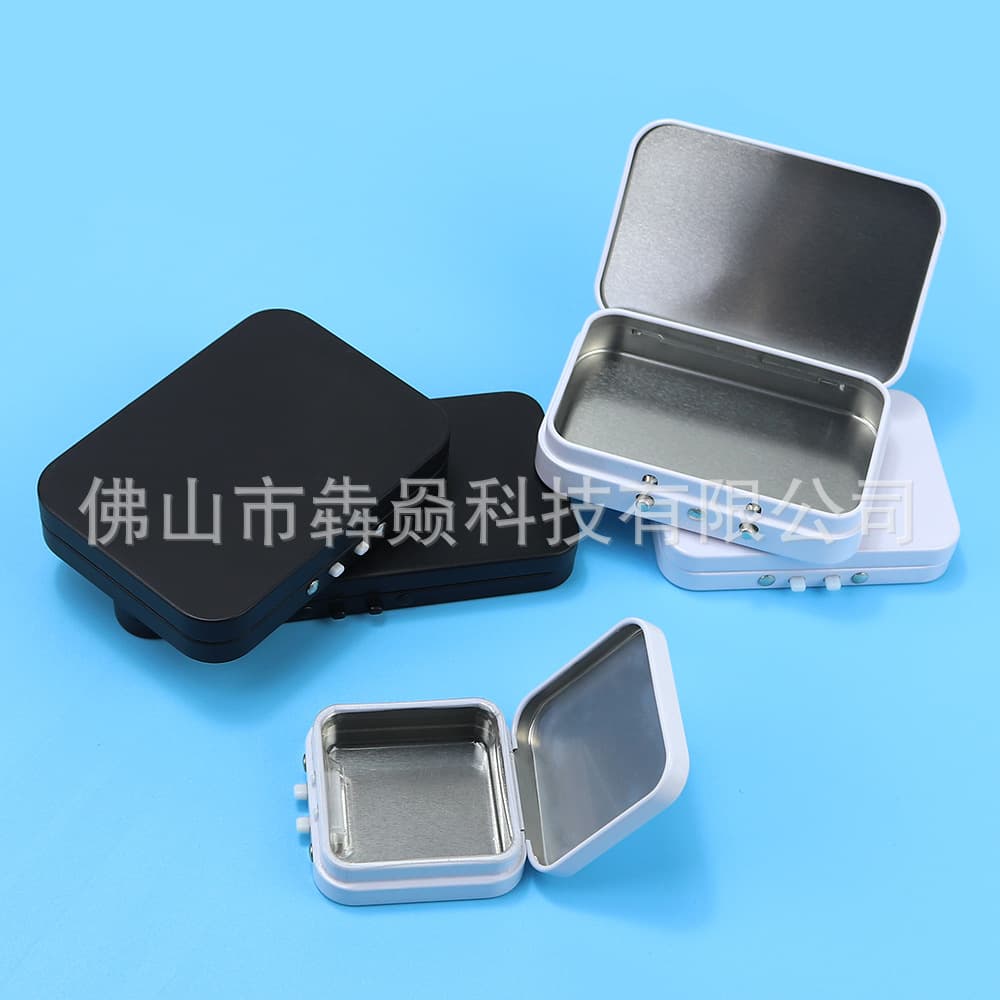 Cross-border Tinplate Storage Box Child-lock Metal Box Multifunctional Tobacco Rolling Storage Box Portable Smoking Accessory Case
