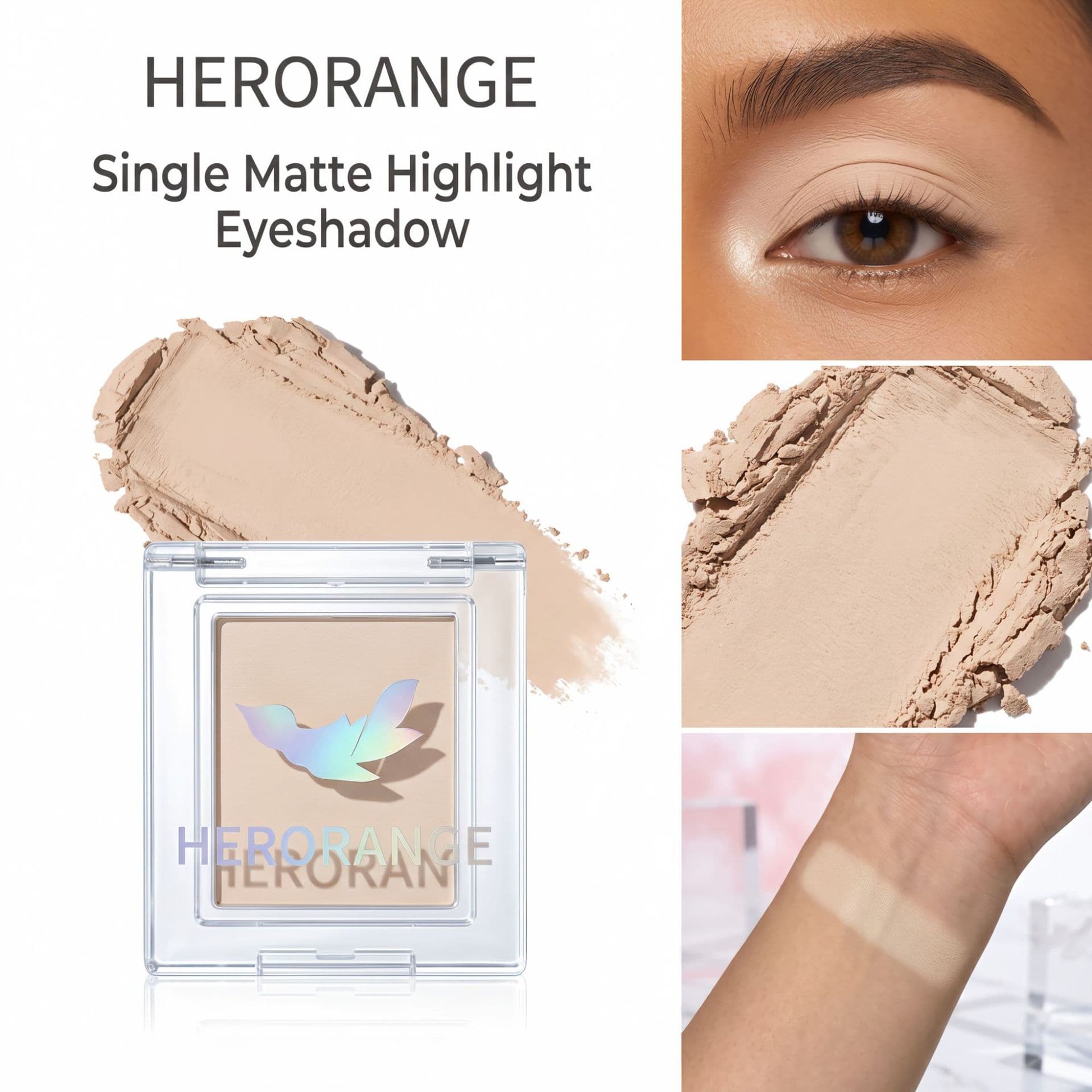 Southeast Asia Best-Selling Single Matte Shimmer Eyeshadow, Fine Powder, Natural Brightening Contour, Affordable and Versatile