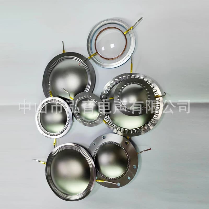 34.4, 44.4, 51.2, 72.2, 75 Tweeter Voice Coil Diaphragm, Round Copper Wire Titanium Diaphragm, Speaker Accessories Loudspeaker