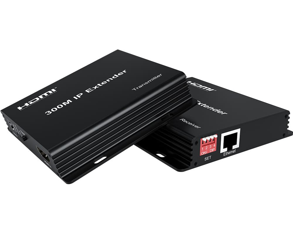 HDMI Extender 300m Network Cable IP Extension Transmitter HDMI to Network Port RJ45 TCP 300m Manufacturers