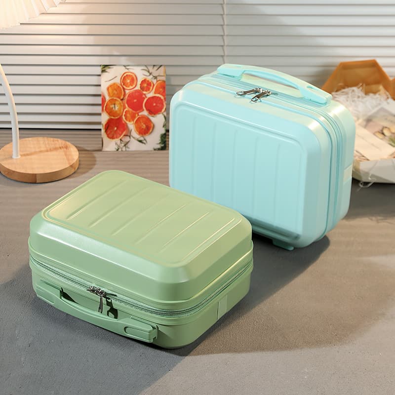 2024 New Handheld Case Wholesale 14-Inch Trendy Makeup Case Fresh Mini Storage Box Custom Logo Available