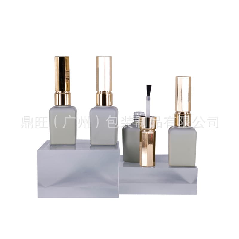 Supply 15ml Nail Polish Bottle, Empty Nail Gel Glass Bottle, Light-Proof Functional Gel Bottle, Manicure-Specific Refill Bottle