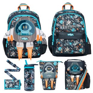 Australian Smiggle Medium Shaped Backpack for Kids, Student Card Backpack, Dual Shoulder, Outdoor Casual