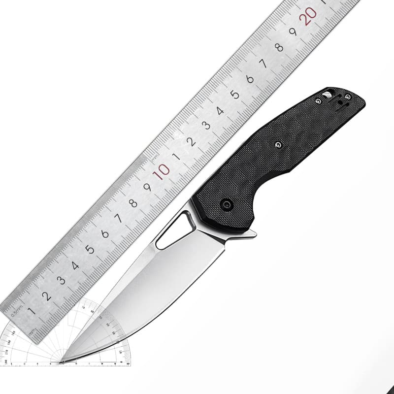 Yangjiang Factory KLAKEN Outdoor Folding Knife for Camping, Picnic, Daily Home Use, Portable Fruit Knife