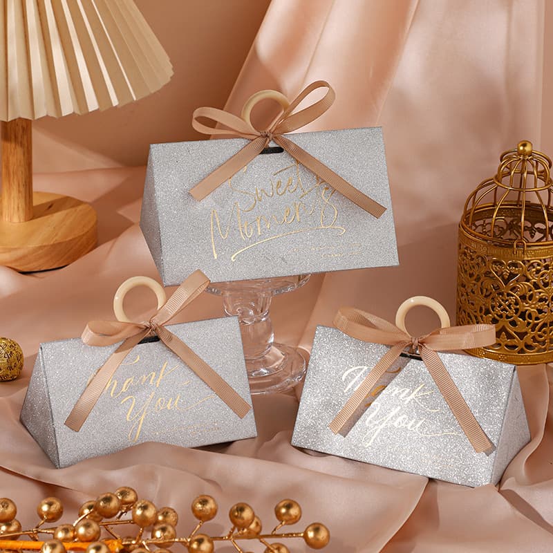 Premium European-Style Wedding Candy Box, Ins-Style Wedding Candy Favor Box, Return Gift Box, Engagement Candy Bag
