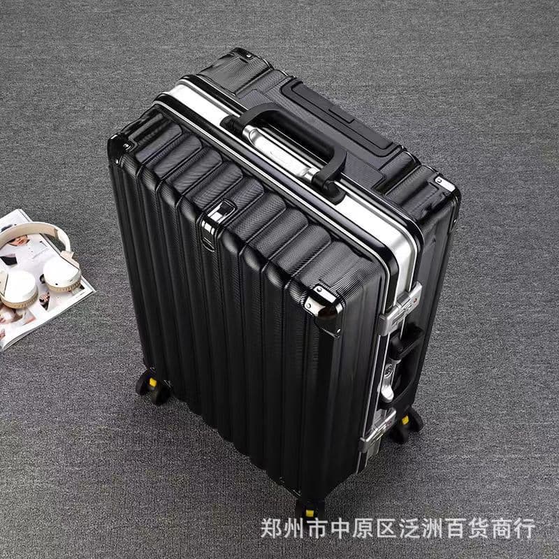Factory wholesale 24-inch cartoon anime student luggage trolley case with universal wheels, travel suitcase, logo printing available