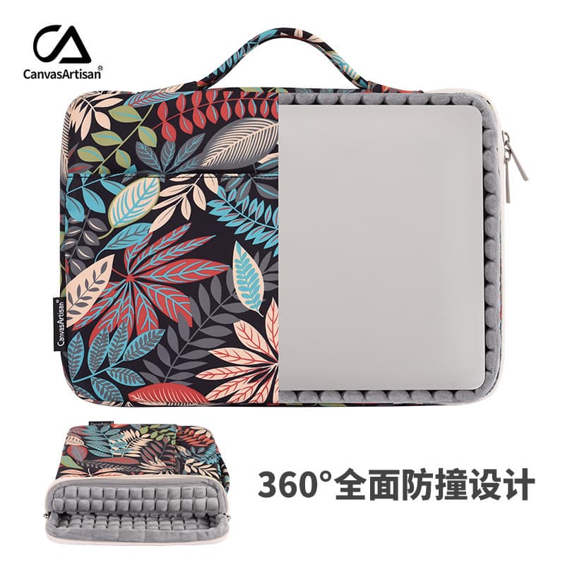 All-Around Shockproof Laptop Sleeve Compatible with Apple Huawei Xiaomi Lenovo Tablet Protective Case Inner Bag