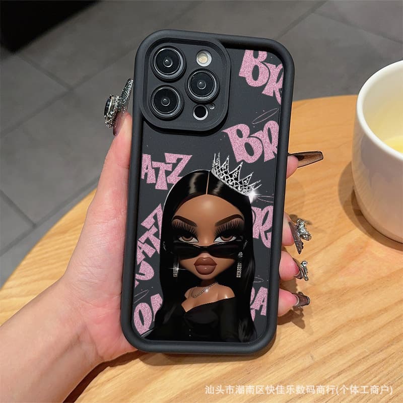 Fashion Western Girl Case for iPhone 16/17 ProMax, Apple 11/12/13/14/15 Pro